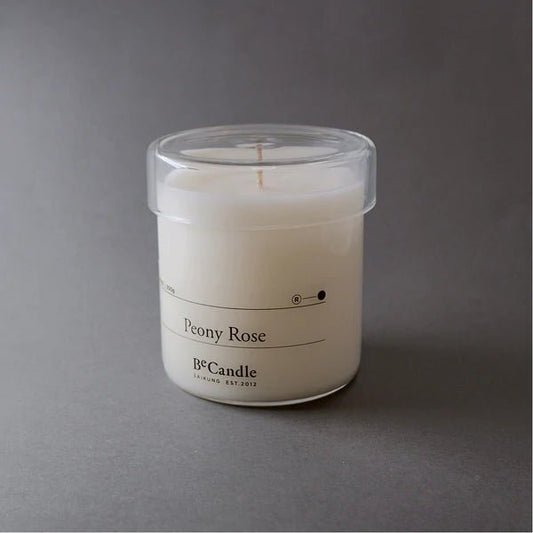 Peony Rose Scented Candle 200ml by BeCandle - LOVINGLY SIGNED (HK)