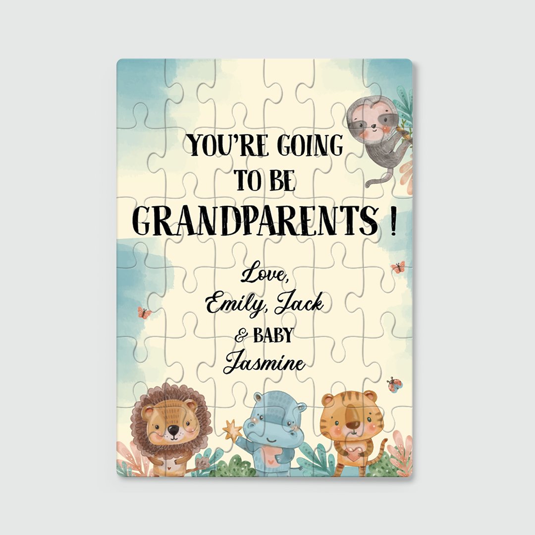 Personalised Animals Puzzle - LOVINGLY SIGNED (HK)