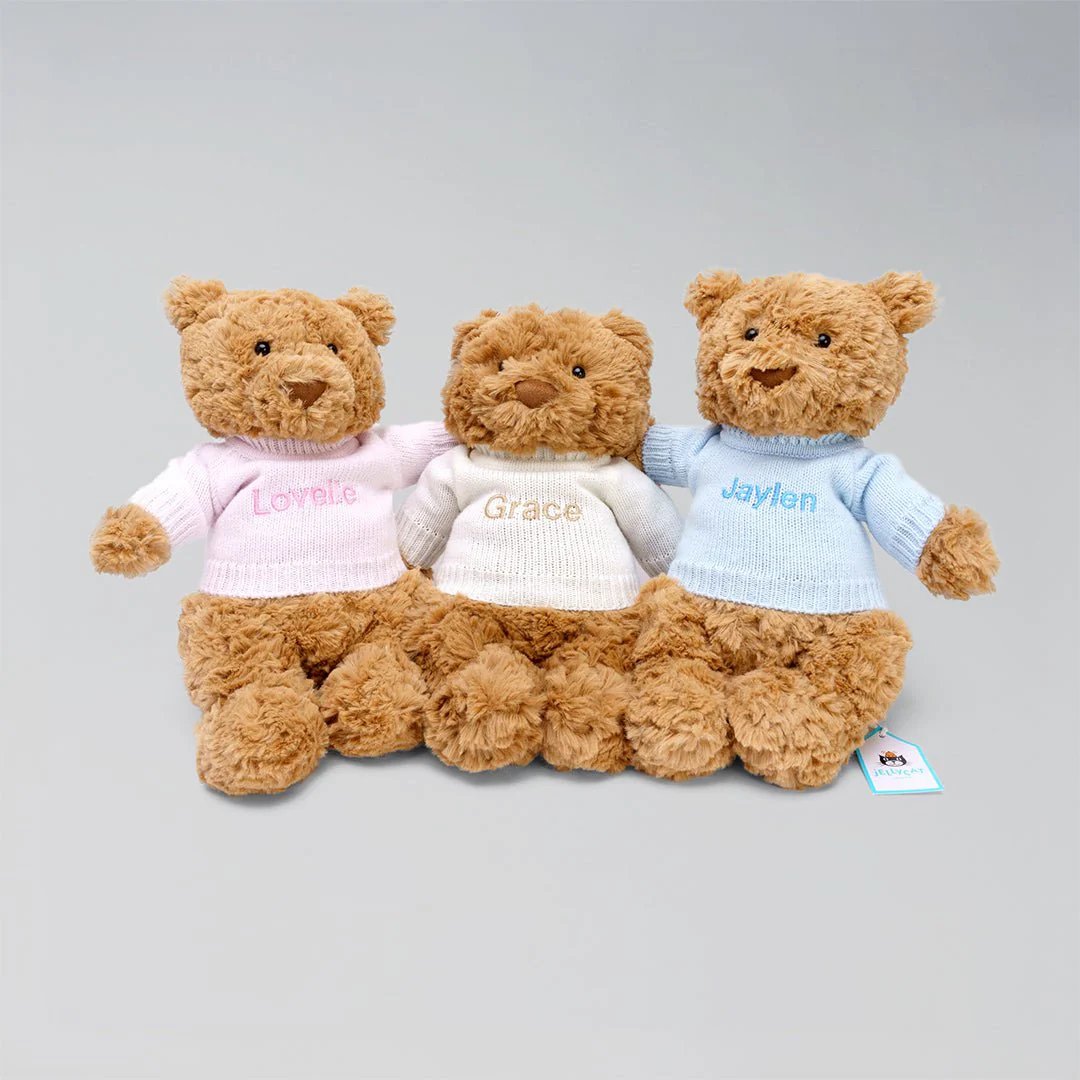 Personalised Bartholomew Bear - LOVINGLY SIGNED (HK)