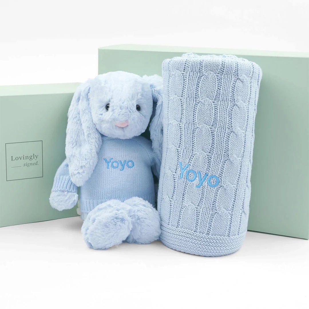 Personalised Essential Bundle Set - Blue - LOVINGLY SIGNED (HK)