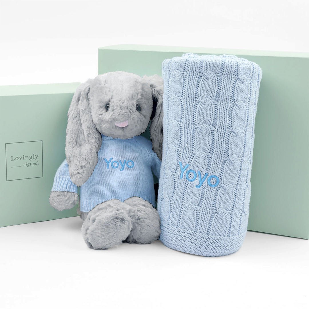 Personalised Essential Bundle Set - Blue - LOVINGLY SIGNED (HK)