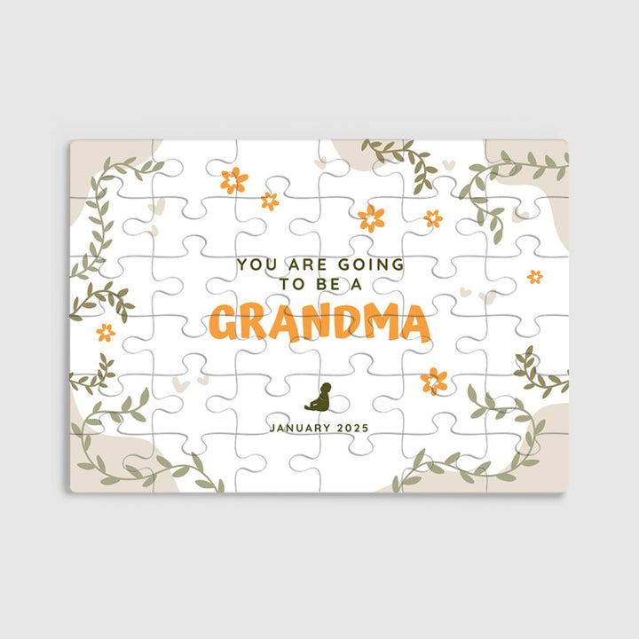 Personalised Floral Puzzle - LOVINGLY SIGNED (HK)