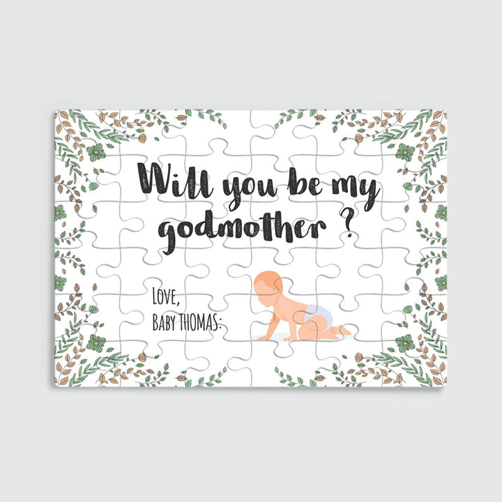 Personalised Flowers Puzzle - LOVINGLY SIGNED (HK)
