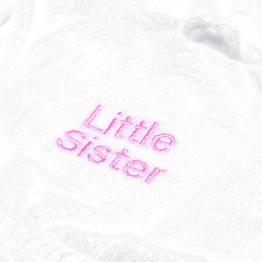 Personalised Siblings Bamboo Toweling Robes - LOVINGLY SIGNED (HK)