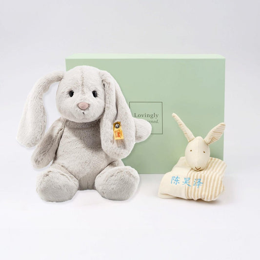 Personalised Snuggle Gift Set - Blue - LOVINGLY SIGNED (HK)