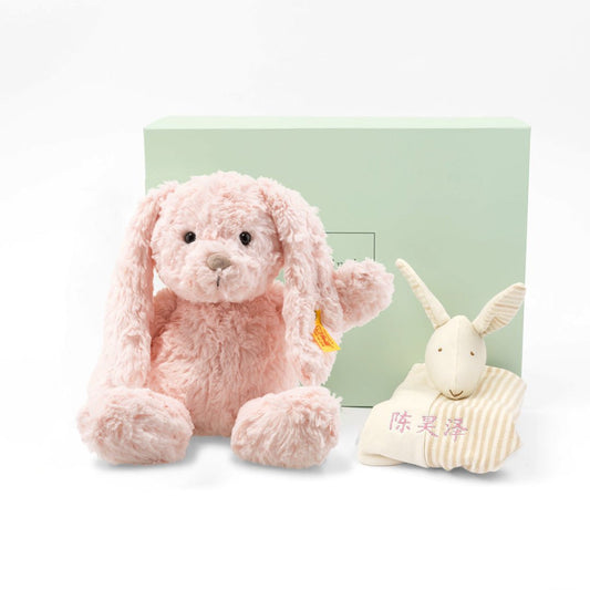 Personalised Snuggle Gift Set - Pink - LOVINGLY SIGNED (HK)
