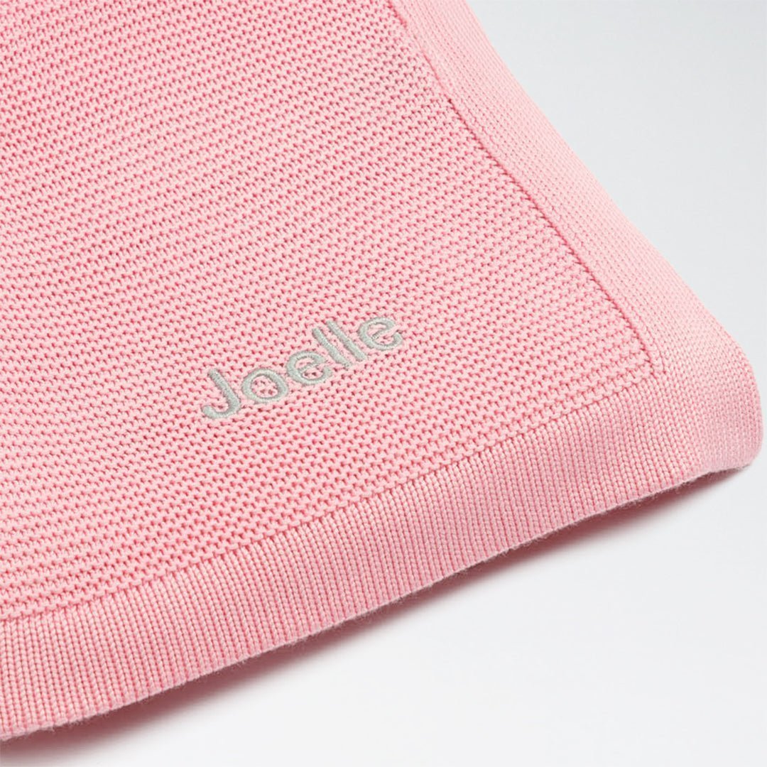 Personalised Twin Blanket Set - Pink - LOVINGLY SIGNED (HK)