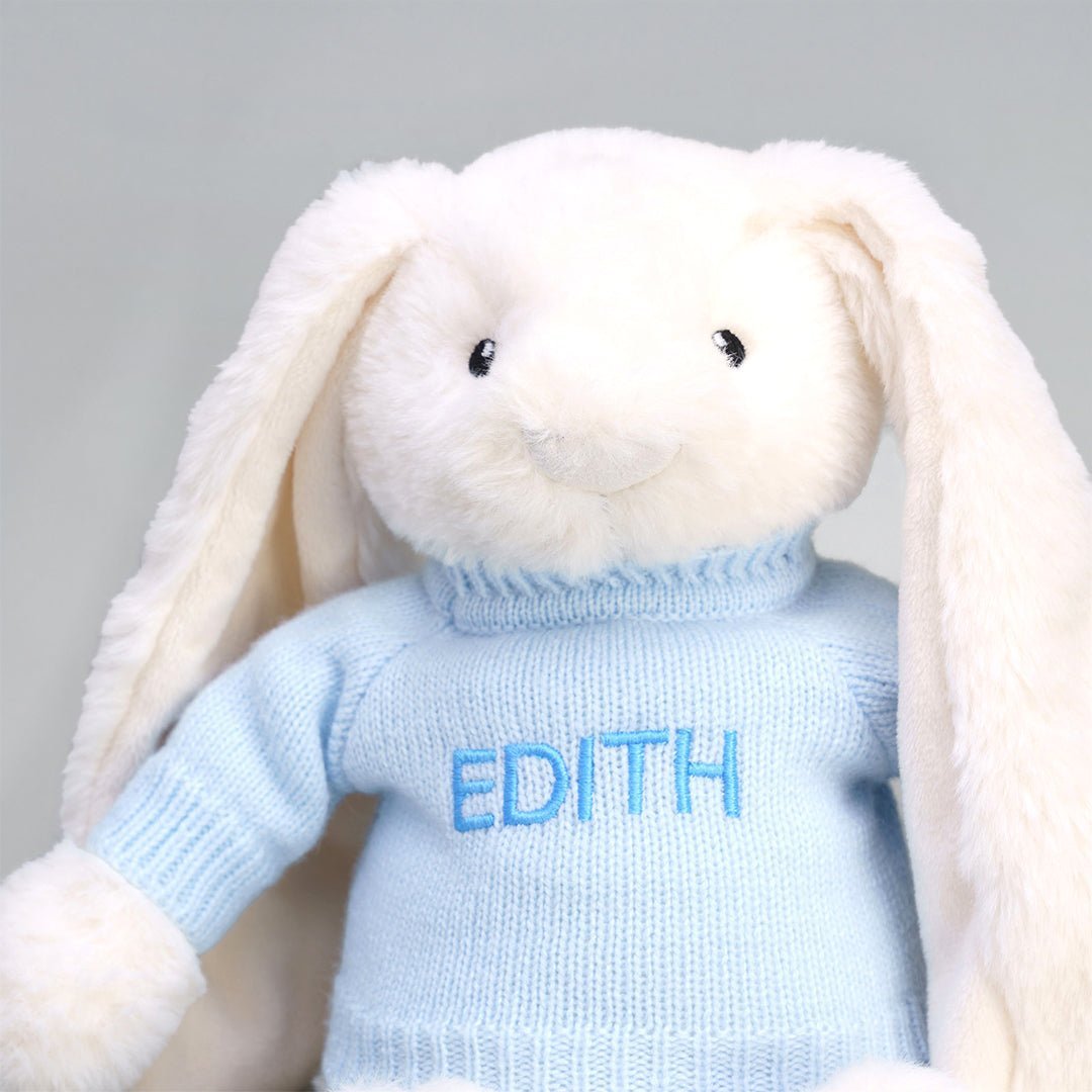 Personalised Twinkle Bunny + Jumper - LOVINGLY SIGNED (HK)