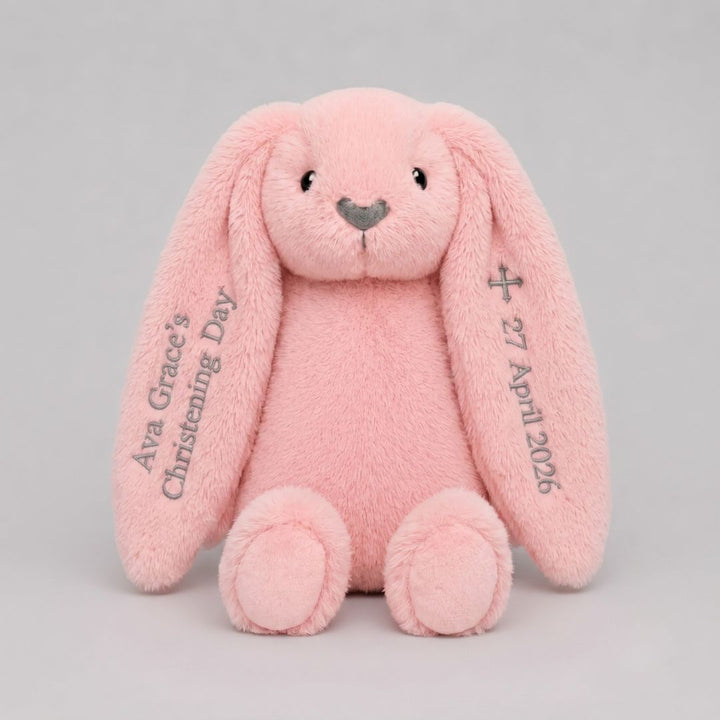 Personalised Christening Bunny | Baptism Gift Hong Kong