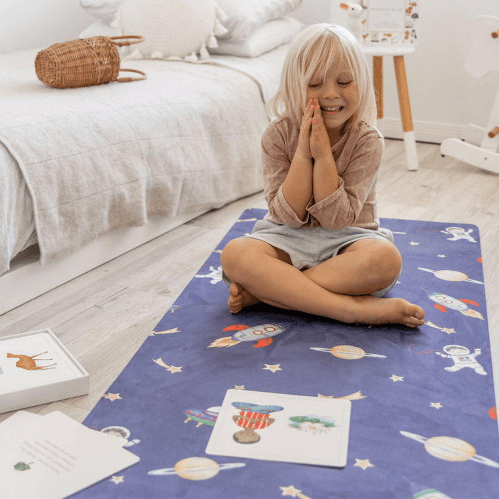 Printed Kids Yoga Mat by Mindful & Co Kids - LOVINGLY SIGNED (HK)