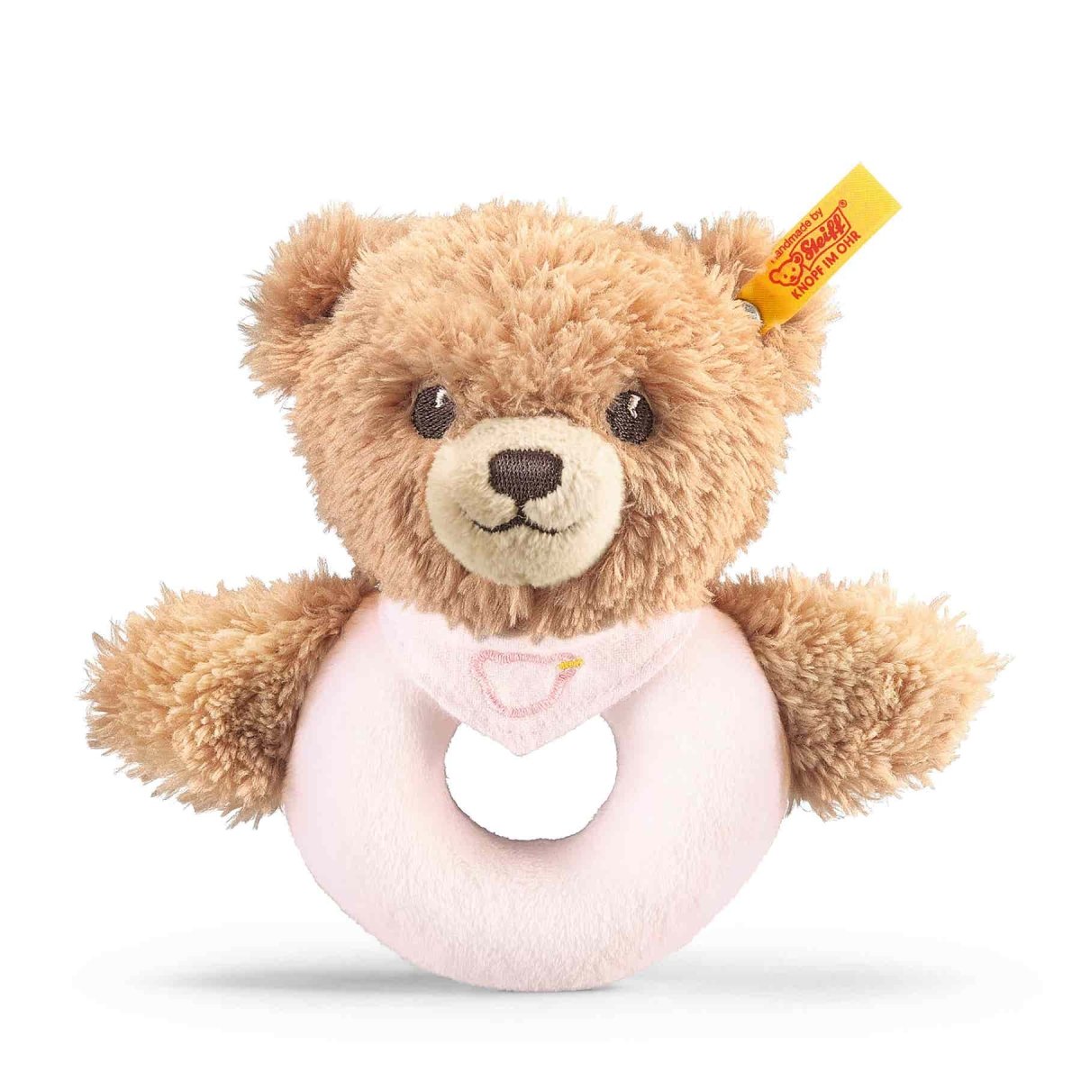 Sleep Well Bear Rattle Grip Toy (Multiple Colour Options) - LOVINGLY SIGNED (HK)