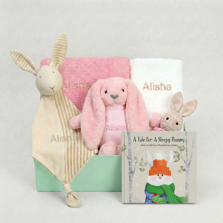 The Sleepy Bunny Set - Pink