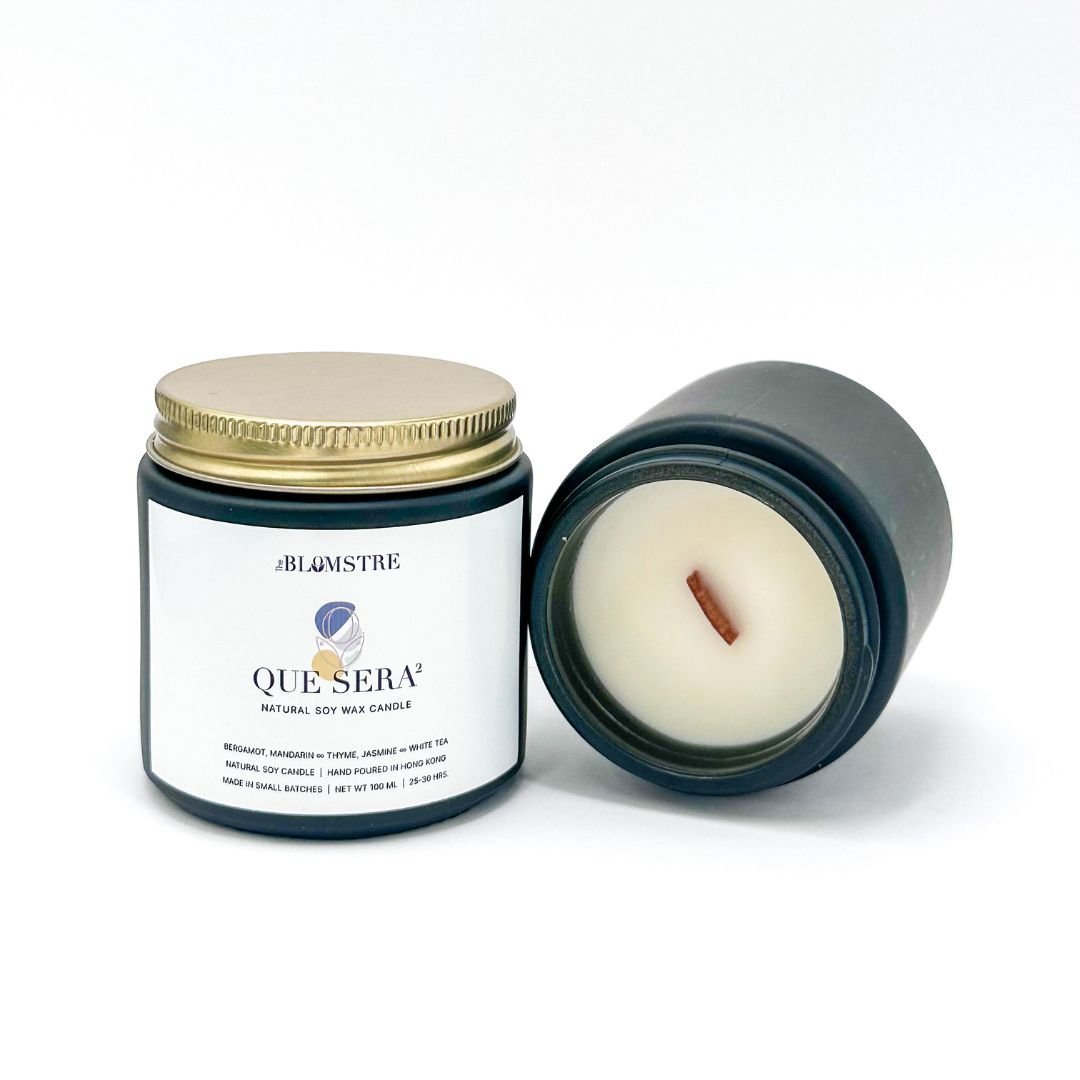 Soy Wax Candle 100ml: QUE SERA² - N°3 by The Blomstre - LOVINGLY SIGNED (HK)