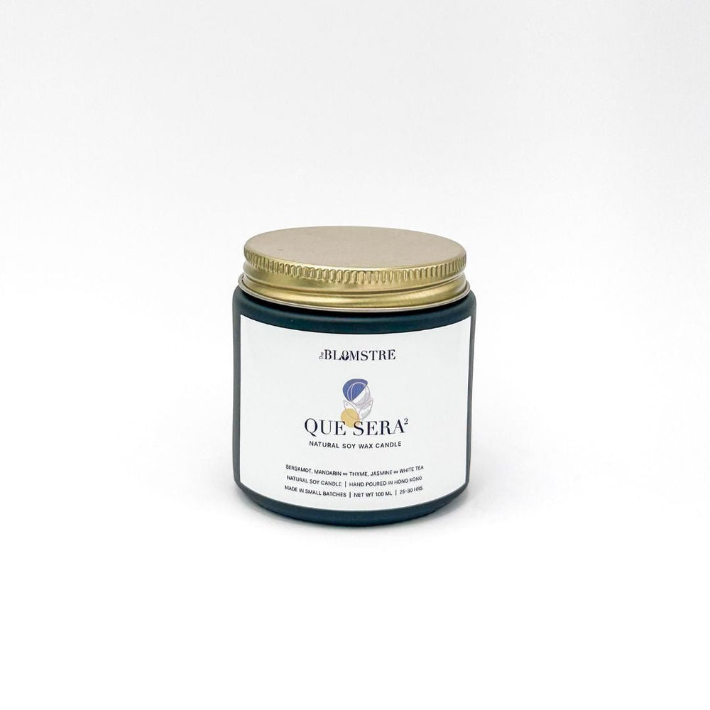 Soy Wax Candle 100ml: QUE SERA² - N°3 by The Blomstre - LOVINGLY SIGNED (HK)