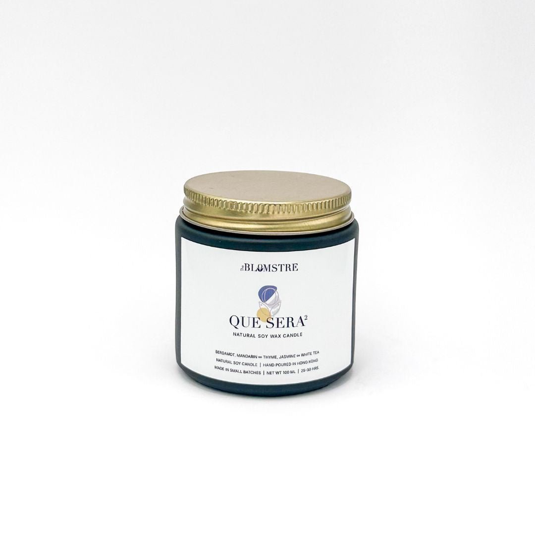 Soy Wax Candle 100ml: QUE SERA² - N°3 by The Blomstre - LOVINGLY SIGNED (HK)