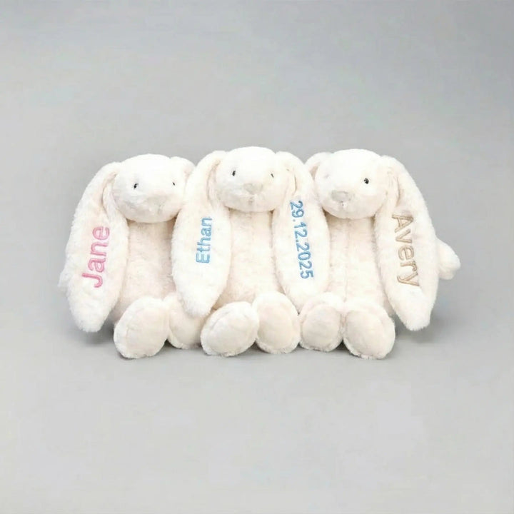 小閃亮兔 - 奶油色