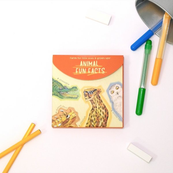 Animal Fun Facts Cards - LOVINGLY SIGNED (HK)
