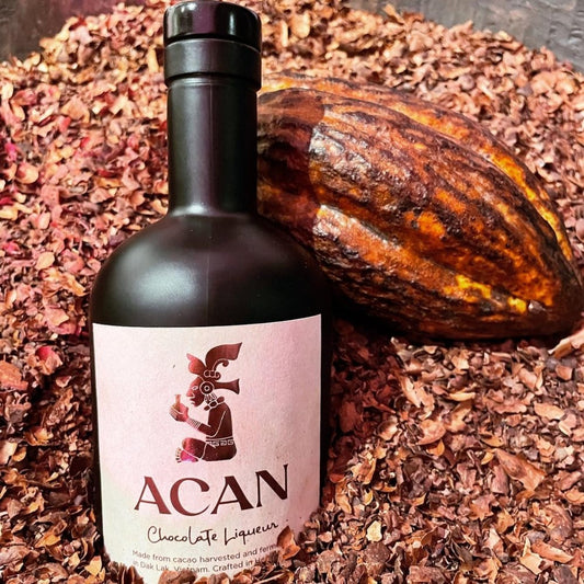 Bottle of Acan Chocolate Liqueur by Conspiracy Chocolate - LOVINGLY SIGNED (HK)