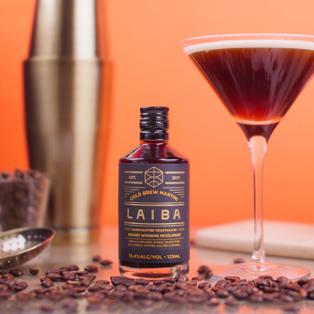 Bottle of Cold Brew Martini by Laiba - LOVINGLY SIGNED (HK)