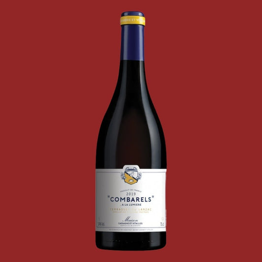 Bottle of Red Wine - Combarels De La Lumiere 2019 - Cassagne & Vitailles - LOVINGLY SIGNED (HK)