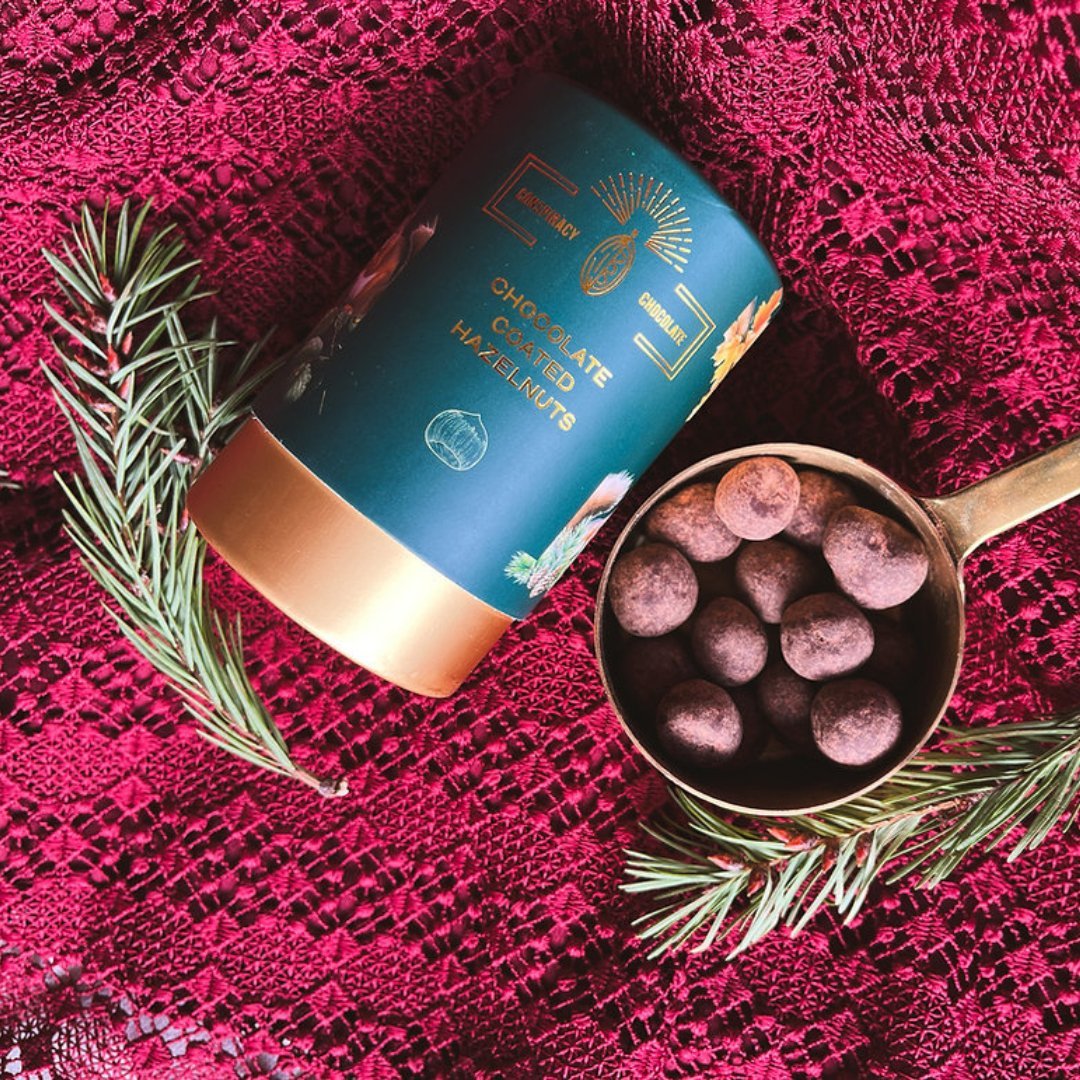 Chocolate-Coated Hazelnuts - LOVINGLY SIGNED (HK)