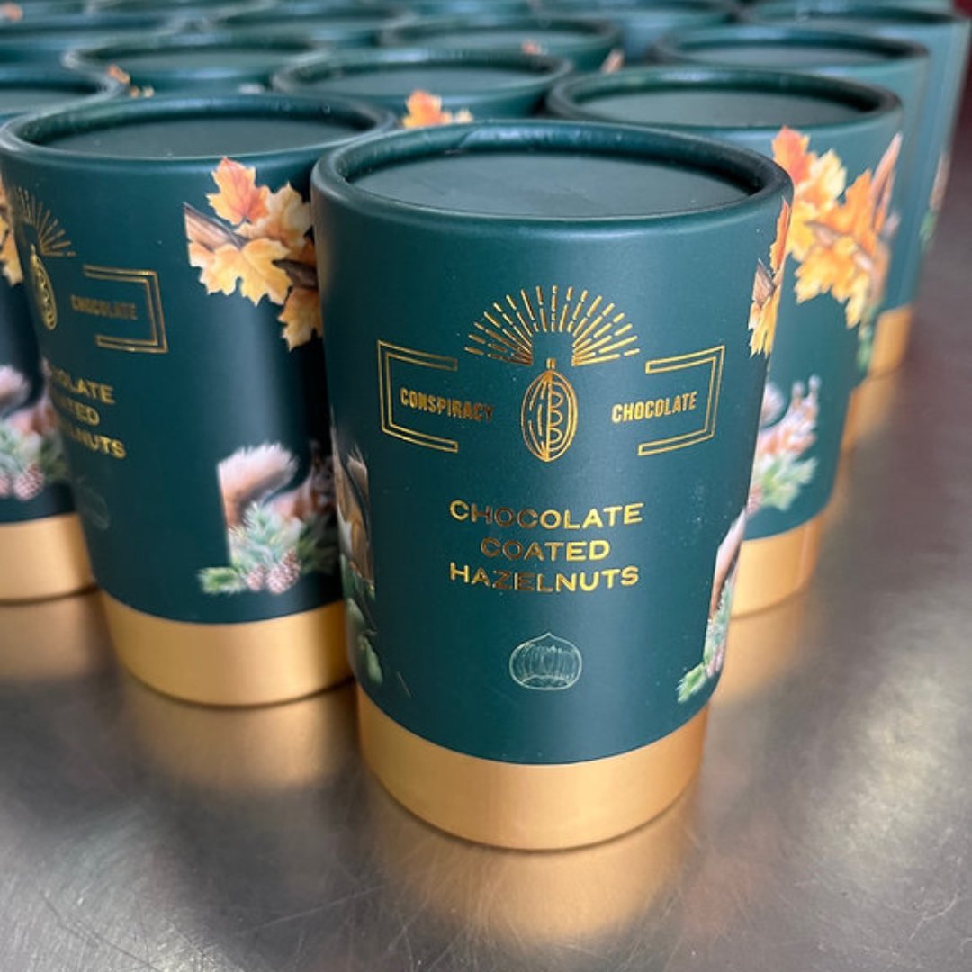Chocolate-Coated Hazelnuts - LOVINGLY SIGNED (HK)