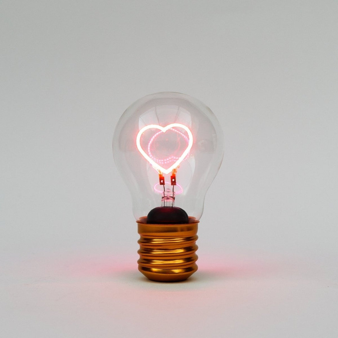 Cordless Heart Lightbulb - LOVINGLY SIGNED (HK)