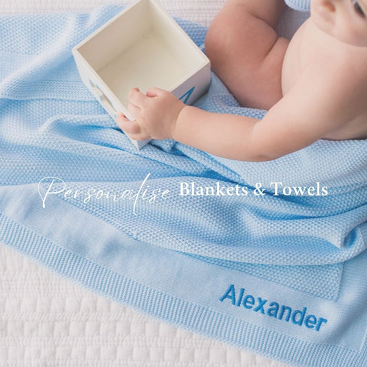 Create My Personalised Blankets & Towels - LOVINGLY SIGNED (HK)
