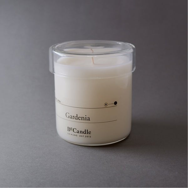 Gardenia Scented Candle 200ml by BeCandle - LOVINGLY SIGNED (HK)