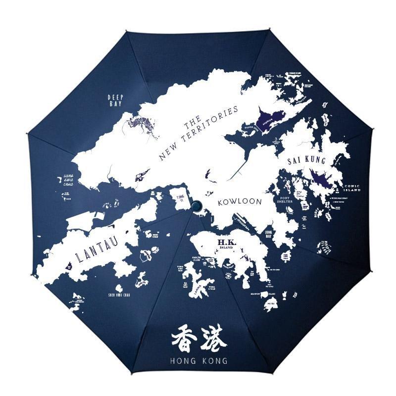 Hong Kong Umbrella by Tiny Island - LOVINGLY SIGNED (HK)