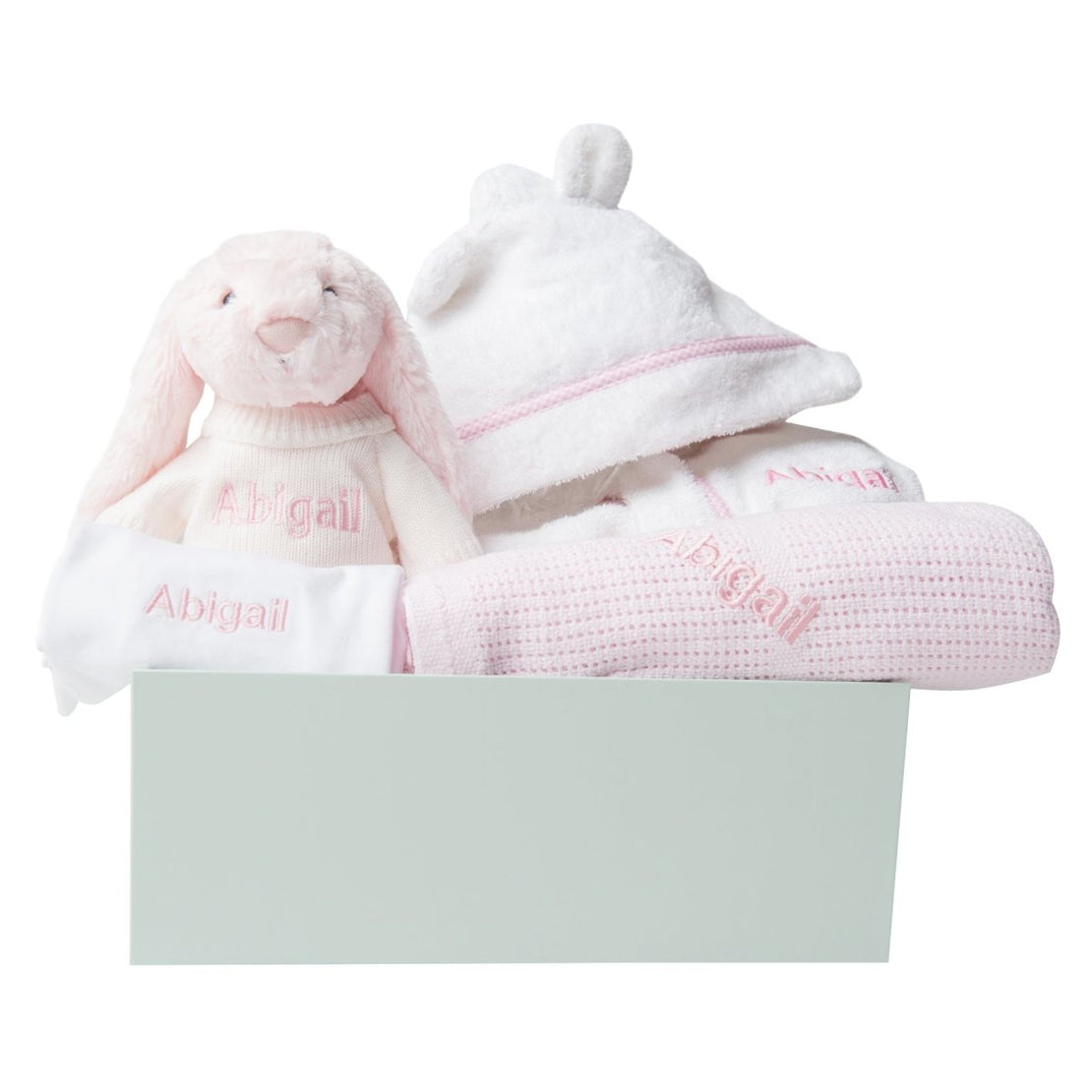 Personalised Baby Girl Welcome Gift Set - Pink - LOVINGLY SIGNED (HK)