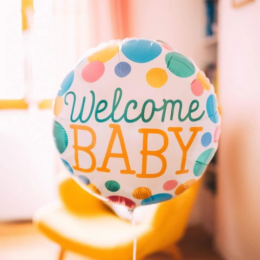 Welcome Baby Balloon - LOVINGLY SIGNED (HK)